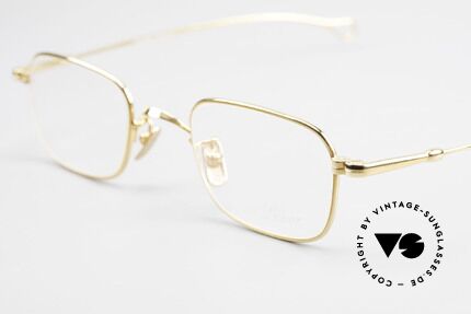 Lunor V 109 Lunor Herrenbrille Vergoldet, Mod. V109: sehr eleganter Brillenklassiker für Herren, Passend für Herren