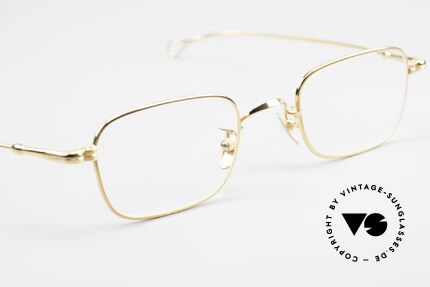Lunor V 109 XL Herrenbrille Vergoldet, aus der 2011er Kollektion in altbekannter Qualität, Passend für Herren