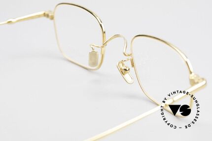 Lunor V 109 XL Herrenbrille Vergoldet, Größe: extra large, Passend für Herren