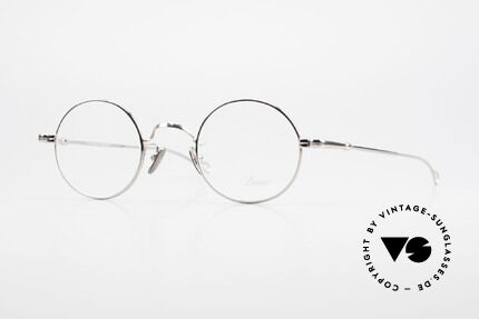 Lunor V 110 Lunor Brille Rund Platinum Details