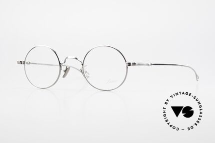 Lunor V 110 Runde Lunor Metallbrille Titan, runde Lunor Metallbrille mit Pads aus reinem Titan, Passend für Herren und Damen Lunor V 110 Runde Lunor Metallbrille Titan, runde Lunor Metallbrille mit Pads aus reinem Titan, Passend für Herren und Damen