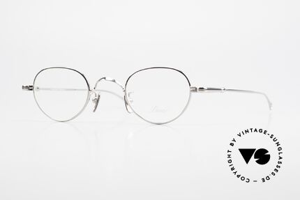 Lunor V 103 Zeitlose Lunor Brille Platin, LUNOR = ehrliches Handwerk mit Liebe zum Detail, Passend für Herren und Damen