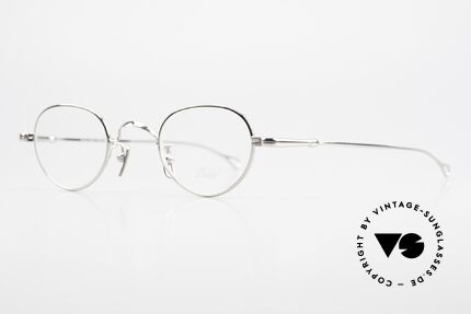 Lunor V 103 Zeitlose Vintage Brille Platin, Modell V103: sehr elegante Fassung in Größe 40/23, Passend für Herren und Damen