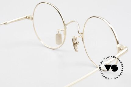 Lunor V 110 Lunor Brille Rund Vergoldet, Größe: medium, Passend für Herren und Damen Lunor V 110 Lunor Brille Rund Vergoldet, Größe: medium, Passend für Herren und Damen