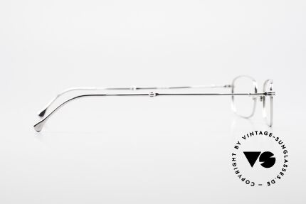Lunor XXV Folding 01 Faltbare Lunor Brille Unisex, kostbare, veredelte Fassung (faltbar), platin-plattiert, Passend für Herren und Damen