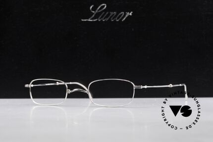Lunor XXV Folding 01 Faltbare Lunor Brille Unisex, Größe: small, Passend für Herren und Damen