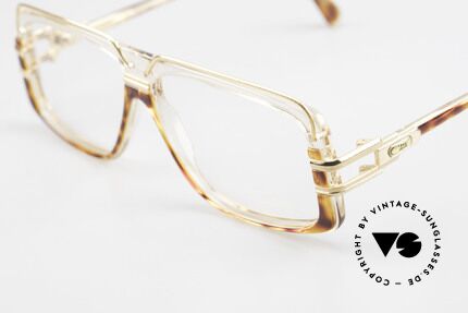 Cazal 640 90er Hip Hop Vintage Brille, klarer Rahmen mit den orig. DEMOgläsern von CAZAL, Passend für Herren