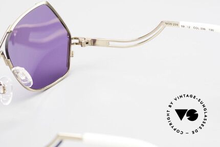 Cazal 226 Vintage Sonnenbrille Damen, Größe: medium, Passend für Damen