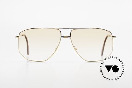 Alpina FM68 No Retro Brille True Vintage, markante Brücke und edle Rahmen-Kolorierung, Passend für Herren