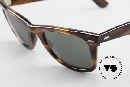 Ray Ban Wayfarer I Miami Vice Don Johnson Brille, Bausch&Lomb Mineralgläser (100% UV Schutz), Passend für Herren und Damen Ray Ban Wayfarer I Miami Vice Don Johnson Brille, Bausch&Lomb Mineralgläser (100% UV Schutz), Passend für Herren und Damen
