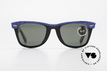 Ray Ban Wayfarer I Alte 80er Sonnenbrille USA, der Sonnenbrillen-Klassiker schlechthin, weltweit, Passend für Herren und Damen Ray Ban Wayfarer I Alte 80er Sonnenbrille USA, der Sonnenbrillen-Klassiker schlechthin, weltweit, Passend für Herren und Damen