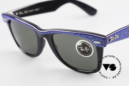 Ray Ban Wayfarer I Alte 80er Sonnenbrille USA, ungetragene Rarität; inzwischen ein Sammlerstück, Passend für Herren und Damen Ray Ban Wayfarer I Alte 80er Sonnenbrille USA, ungetragene Rarität; inzwischen ein Sammlerstück, Passend für Herren und Damen