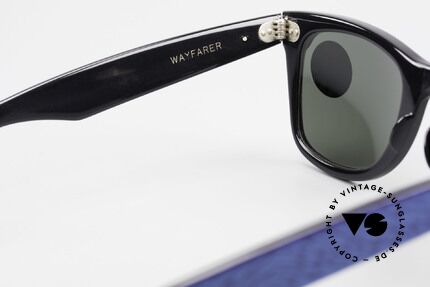 Ray Ban Wayfarer I Alte 80er Sonnenbrille USA, Größe: medium, Passend für Herren und Damen Ray Ban Wayfarer I Alte 80er Sonnenbrille USA, Größe: medium, Passend für Herren und Damen