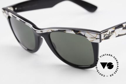 Ray Ban Wayfarer I Original Mosaic Wayfarer 80er, ungetragen (wie alle unsere alten B&L Ray-Bans), Passend für Herren und Damen Ray Ban Wayfarer I Original Mosaic Wayfarer 80er, ungetragen (wie alle unsere alten B&L Ray-Bans), Passend für Herren und Damen