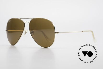 Ray Ban Large Metal II Alte B&L USA Sonnenbrille, produziert in den 70ern & 80ern v. Bausch&Lomb, Passend für Herren Ray Ban Large Metal II Alte B&L USA Sonnenbrille, produziert in den 70ern & 80ern v. Bausch&Lomb, Passend für Herren