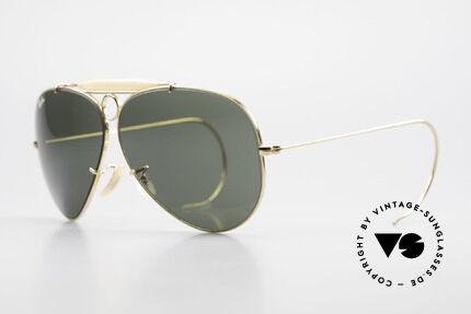 Ray Ban Shooter Sport Sonnenbrillen Klassiker USA, ein Original von Bausch & Lomb, made in U.S.A., Passend für Herren