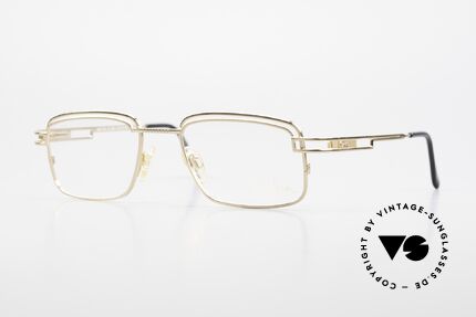 Cazal 778 90er Cazal Fassung Vergoldet, vintage Cazal Metall-Fassung der 1990er Jahre, Passend für Herren und Damen