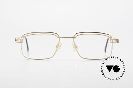 Cazal 778 90er Cazal Fassung Vergoldet, wirklich komfortabel; flexible Federscharniere, Passend für Herren und Damen