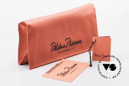 Paloma Picasso 3707 Vergoldete 90er Brille Kristall, Größe: medium, Passend für Damen