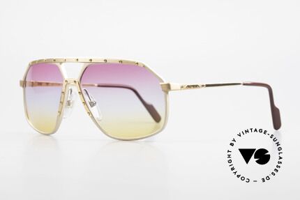 Alpina M6 80er Brillenklassiker Sunset, weltberühmt für sein Schrauben-Design; Gr. 60-14, Passend für Herren und Damen