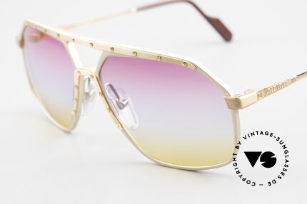 Alpina M6 80er Brillenklassiker Sunset, handgefertigt; entsprechend kostbar und hochwertig, Passend für Herren und Damen
