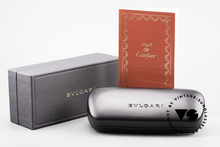 Cartier Panthere G.M. - L Sunrise Gläser Mit Bvlgari Etui, KEINE RETRObrille; ein 30 Jahre altes vintage ORIGINAL, Passend für Herren und Damen Cartier Panthere G.M. - L Sunrise Gläser Mit Bvlgari Etui, KEINE RETRObrille; ein 30 Jahre altes vintage ORIGINAL, Passend für Herren und Damen
