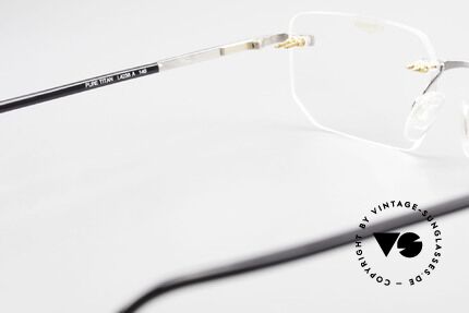 Longines 4238 Randlose 90er Brille Herren, Größe: large, Passend für Herren
