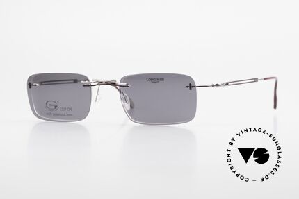 Longines 4367 Randlosbrille Polarisierend, 90er Longines Modell 4367 color 512, Größe 50-21, 135, Passend für Herren