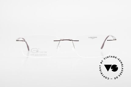Longines 4367 Randlosbrille Polarisierend, Größe: medium, Passend für Herren