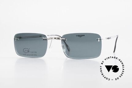 Longines 4367 Randlose Brille Polarisierend, 90er Longines Modell 4367 color 330, Größe 50-21, 135, Passend für Herren