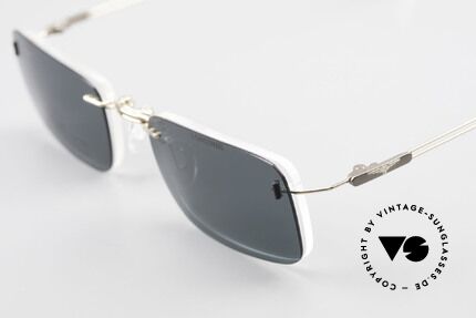 Longines 4367 Polarisierende Brille Randlos, Fassung kann natürlich beliebig optisch verglast werden, Passend für Herren