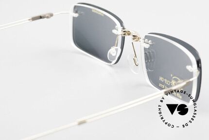 Longines 4367 Polarisierende Brille Randlos, Größe: medium, Passend für Herren