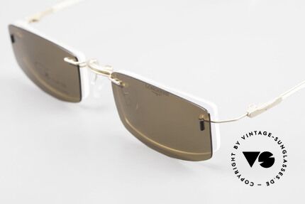 Longines 4378 Polarisierende Randlosbrille, ungetragen (wie alle unsere 90er Herren-Brillengestelle), Passend für Herren und Damen