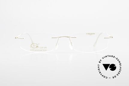 Longines 4378 Polarisierende Randlosbrille, Größe: medium, Passend für Herren und Damen