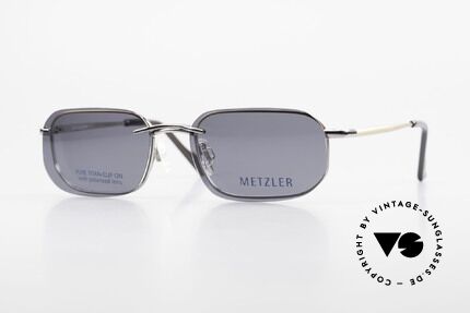 Metzler 1716 90er Titanbrille Polarisierend, 90er Metzler Titan-Brille 1716, col 023, Gr. 52/19, 135, Passend für Herren