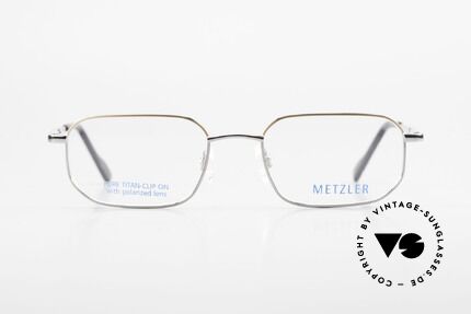 Metzler 1716 90er Titanbrille Polarisierend, Größe: medium, Passend für Herren