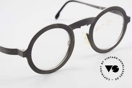 Karl Lagerfeld 4501 Runde Panto Designerbrille, ungetragen (wie alle unsere 80er vintage Brillen), Passend für Herren und Damen