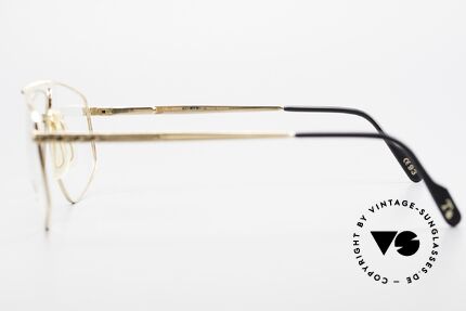Tiffany T89 23kt Gold Plated Aviator Brille, KEINE RETRO-Brille; ein circa 25 Jahre altes Original!, Passend für Herren