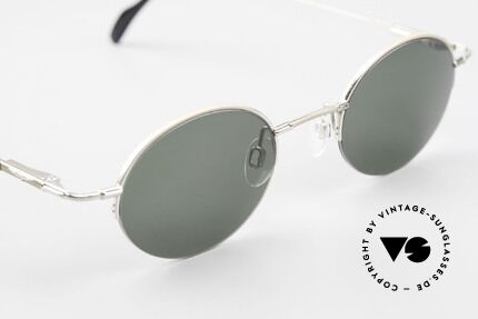 Longines 4363 Rund Ovale Sonnenbrille 90er, ungetragen (wie alle unsere ovalen 90er Sonnenbrillen), Passend für Herren und Damen