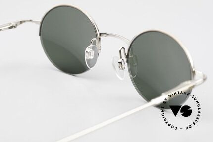 Longines 4363 Rund Ovale Sonnenbrille 90er, Größe: medium, Passend für Herren und Damen