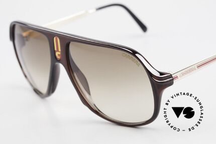 Carrera 5547 Alte 80er Vintage Sonnenbrille, Herren-Modell in 145mm Breite (XL vintage Brille), Passend für Herren