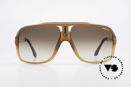 Carrera 5557 Rare 80er Vintage Sonnenbrille, enorm robuster Optyl-Kunstoffrahmen; Top Qualität, Passend für Herren