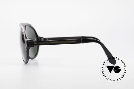 Carrera 5512 80er Kult Brille Miami Vice, ungetragen mit dunkelgrünen Carrera Ultrasight Gläsern, Passend für Herren