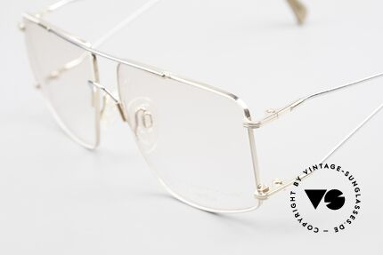 Neostyle Jet 40 Titanflex Vintage 90er Brille, springt nach Verformung in ursprüngl. Form zurück, Passend für Herren