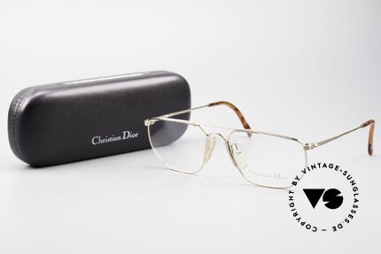 Christian Dior 2819 Echte 90er Herren Metallbrille, die DEMOgläser können beliebig ausgewechselt werden, Passend für Herren