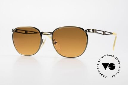 Jean Paul Gaultier 56-2177 Sunset Gläser in Orange Verlauf, 90er Jahre Jean Paul GAULTIER Designersonnenbrille, Passend für Herren und Damen