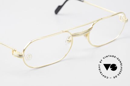 Cartier MUST LC Rose - S Limitierte Rosé Gold Brille, ungetragen mit OVP (in diesem Zustand sehr selten), Passend für Herren und Damen