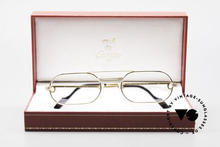 Cartier MUST LC Rose - S Limitierte Rosé Gold Brille, Größe: medium, Passend für Herren und Damen