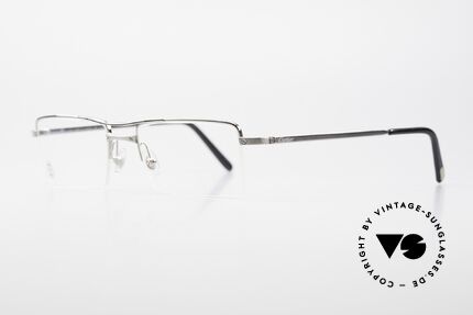 Cartier Semi T-Double Eckige Titanium Brille Herren, teures ORIGINAL in scheinbar zeitlosem Design, Passend für Herren Cartier Semi T-Double Eckige Titanium Brille Herren, teures ORIGINAL in scheinbar zeitlosem Design, Passend für Herren
