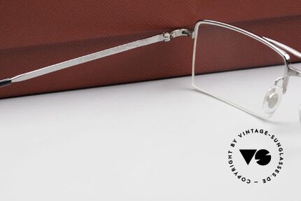 Cartier Semi T-Double Eckige Titanium Brille Herren, Größe: large, Passend für Herren Cartier Semi T-Double Eckige Titanium Brille Herren, Größe: large, Passend für Herren